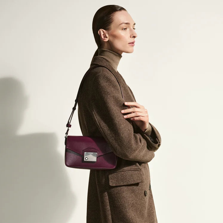 Montblanc Messenger Bag Mini Meisterstück, Farbe Cassis – 199282