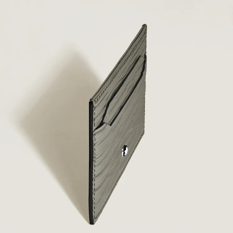 Porta carte montblanc 5 scomparti 4810, color grigio medio - 199350