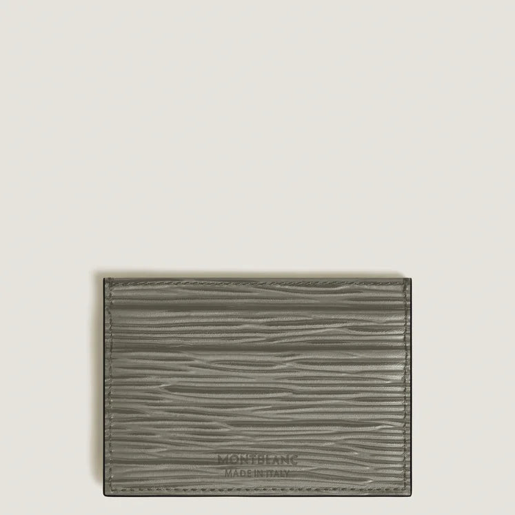 Porta carte montblanc 5 scomparti 4810, color grigio medio - 199350
