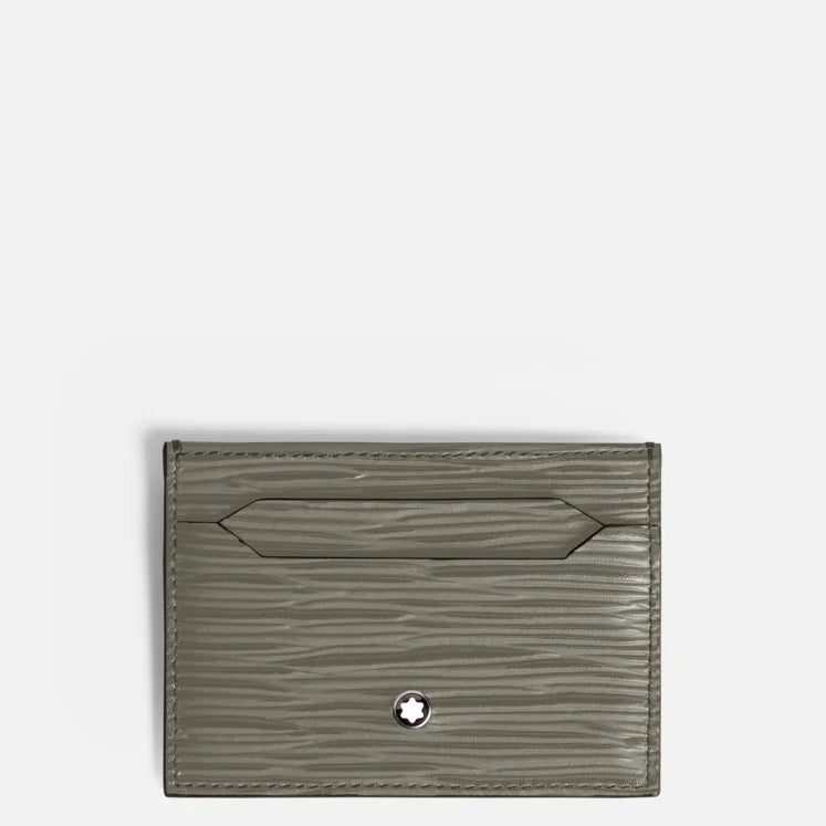 Porta carte montblanc 5 scomparti 4810, color grigio medio - 199350