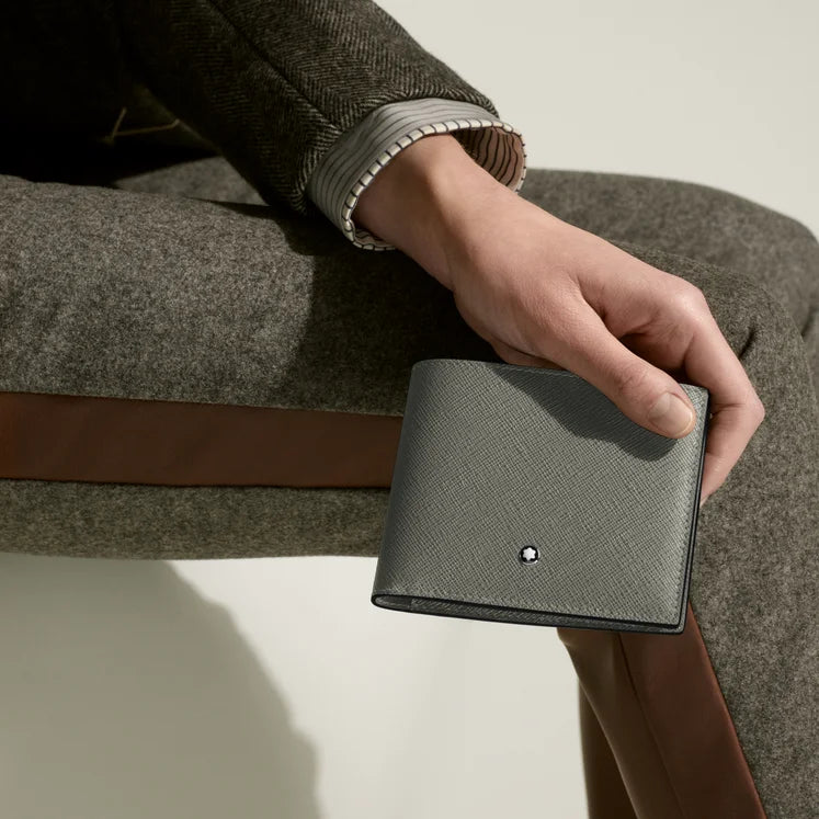 Montblanc Sartorial Wallet 8 Compartments, Grey - 199370