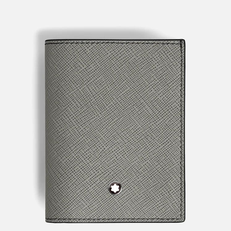 Sartorial 4-compartment mini Montblanc wallet, grey - 199374