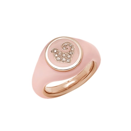 Anello Paillettes Sygillum in oro rosa
Cod. 42702