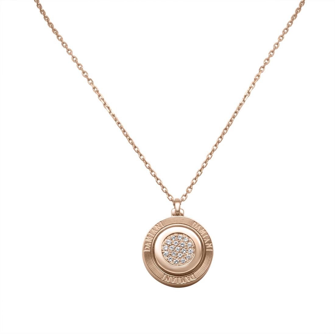 Damiani 18 Karat Gelbgold-Halsband mit Diamanten – 20029127