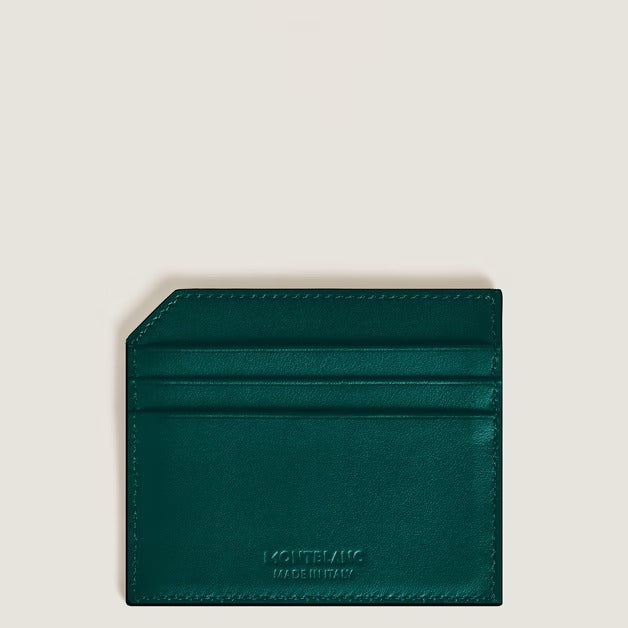 Porta carte Montblanc 6 scomparti, colore malachite - 220233