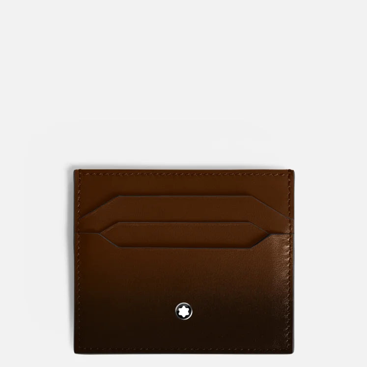 Montblanc Porta carte 6 scomparti Meisterstück, colore sfumato marrone - 220319
