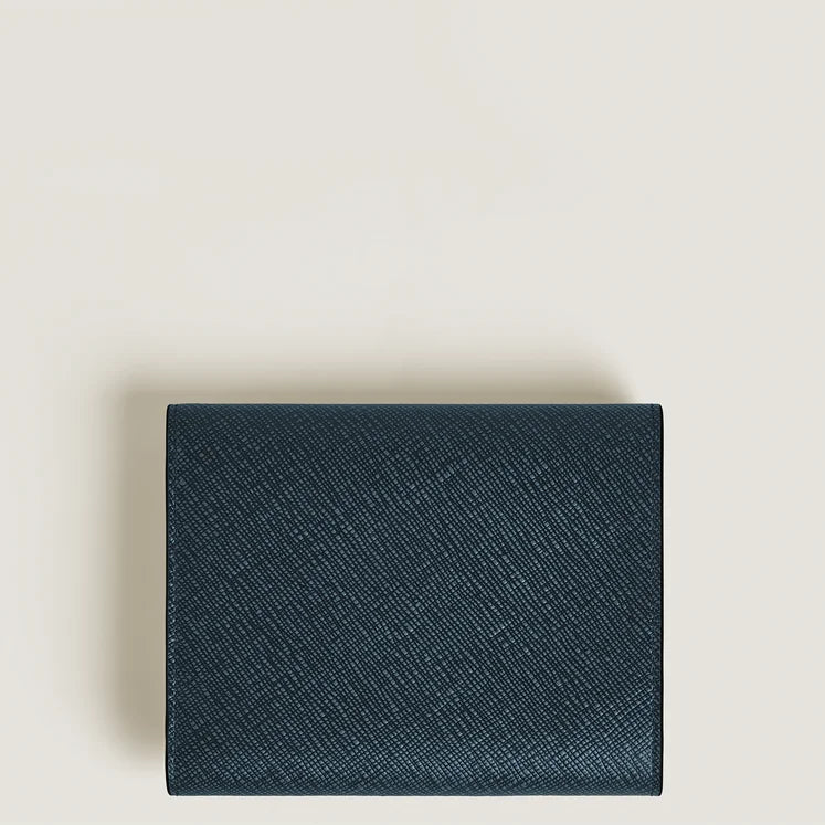 Montblanc Portafoglio trio Sartorial 6 scomparti, colore Tweed blu - 220341