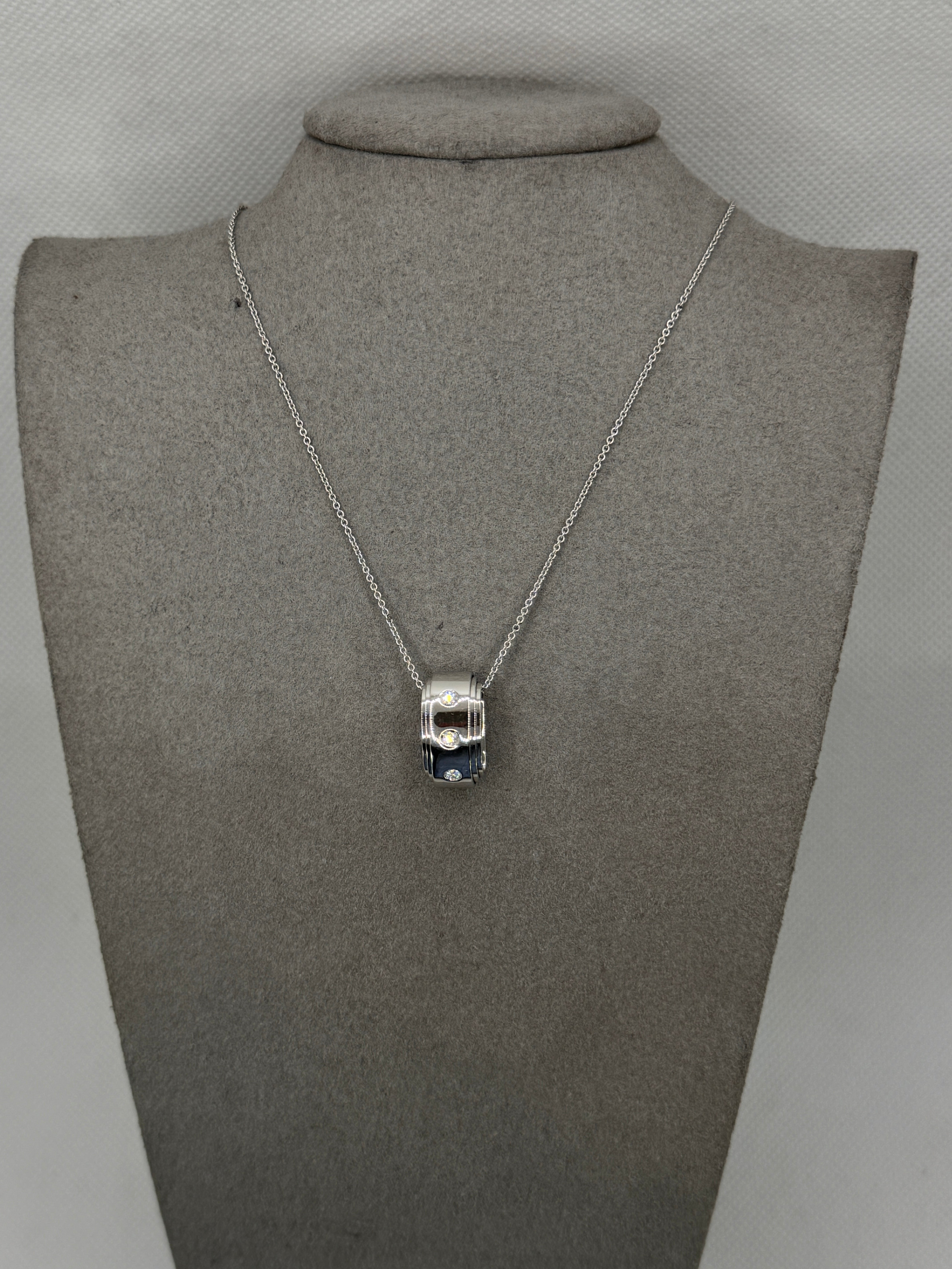 Chimento Weißgold-Halskette mit Diamanten, 0,09 ct – 81953174