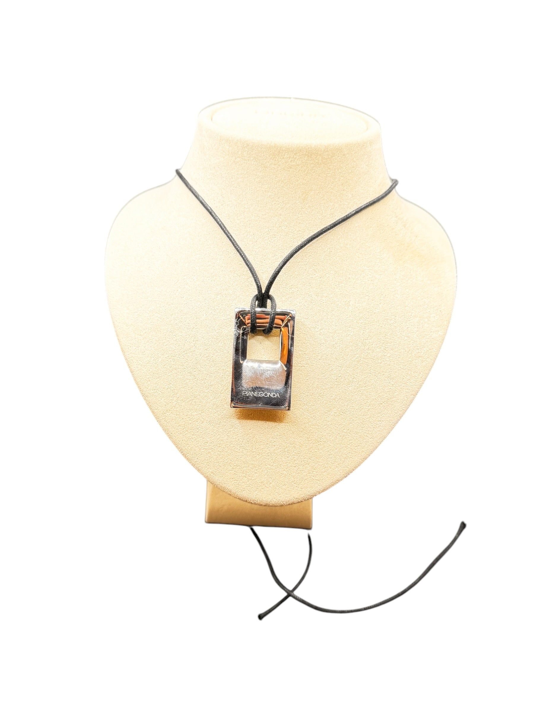 Ciondolo Pianegonda in argento con quadrato, da donna - 03199000263