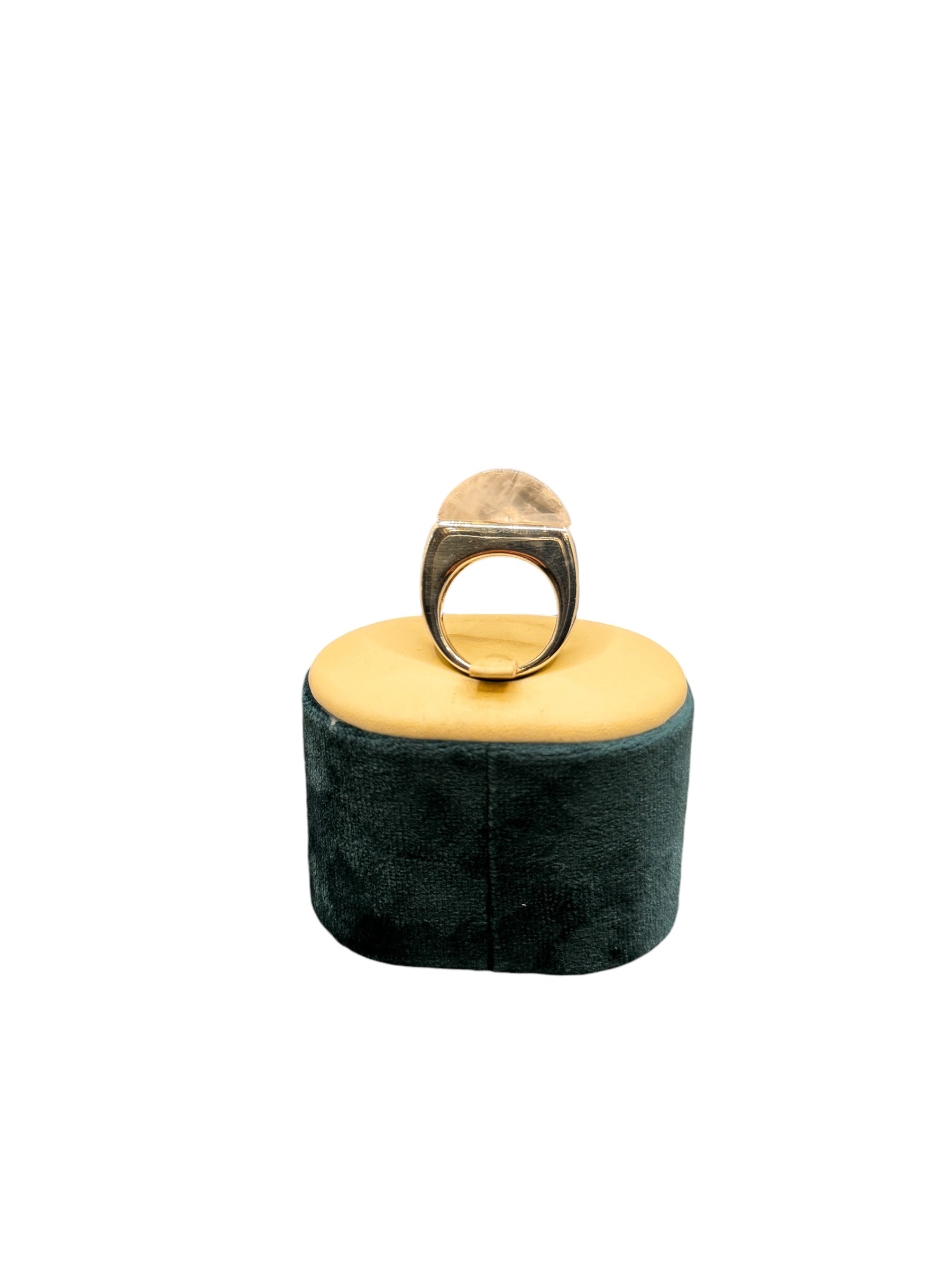 Pianegonda Women's Silver Ring with Rose Quartz - AA010189