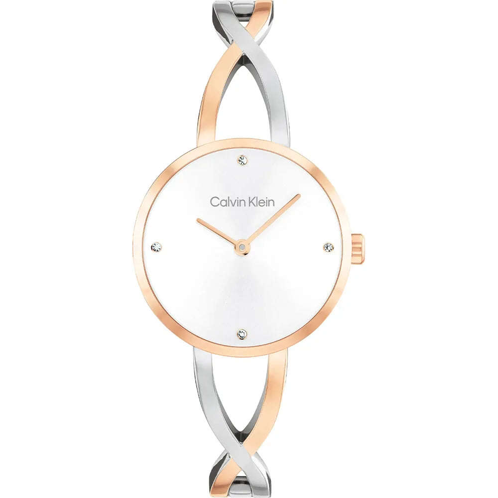 Orologio Calvin Klein da donna, Sculpted Embrace, 28mm - 25100060