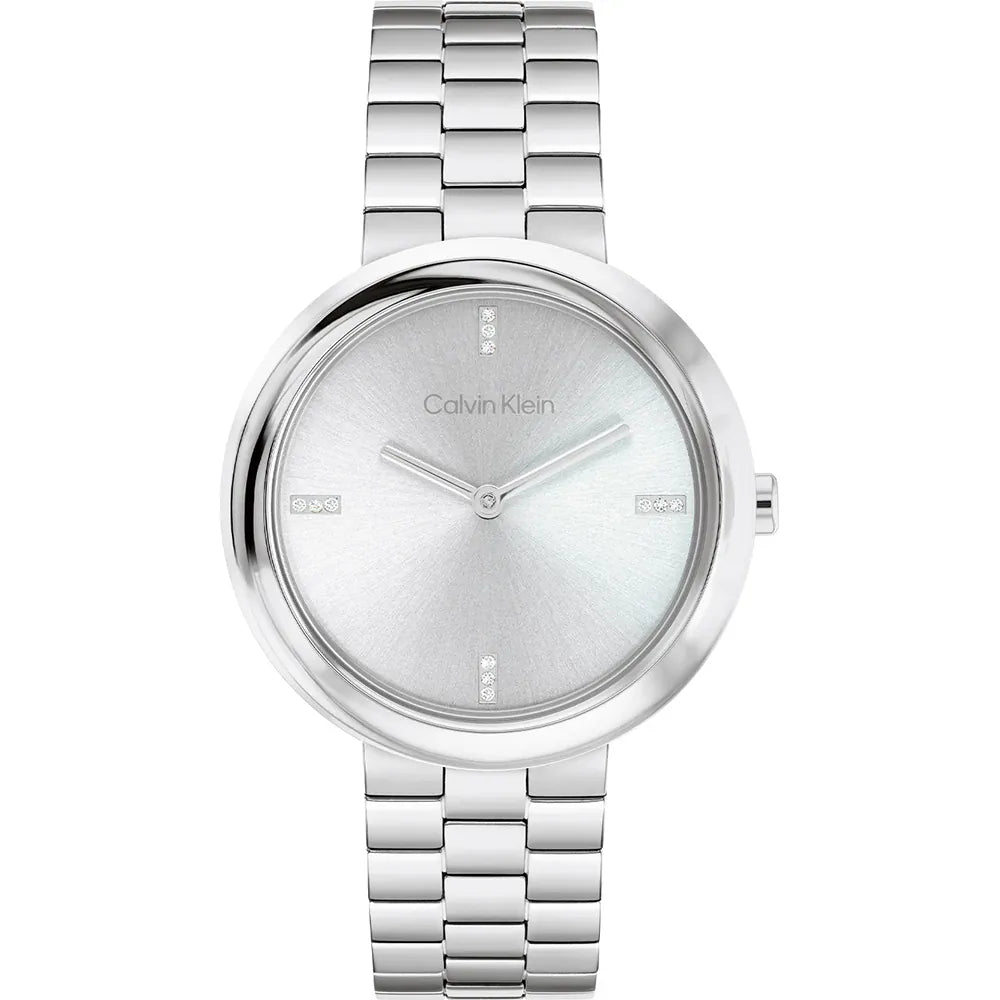 Orologio al quarzo Calvin Klein donna Twisted Bezel, 34mm - 25100093