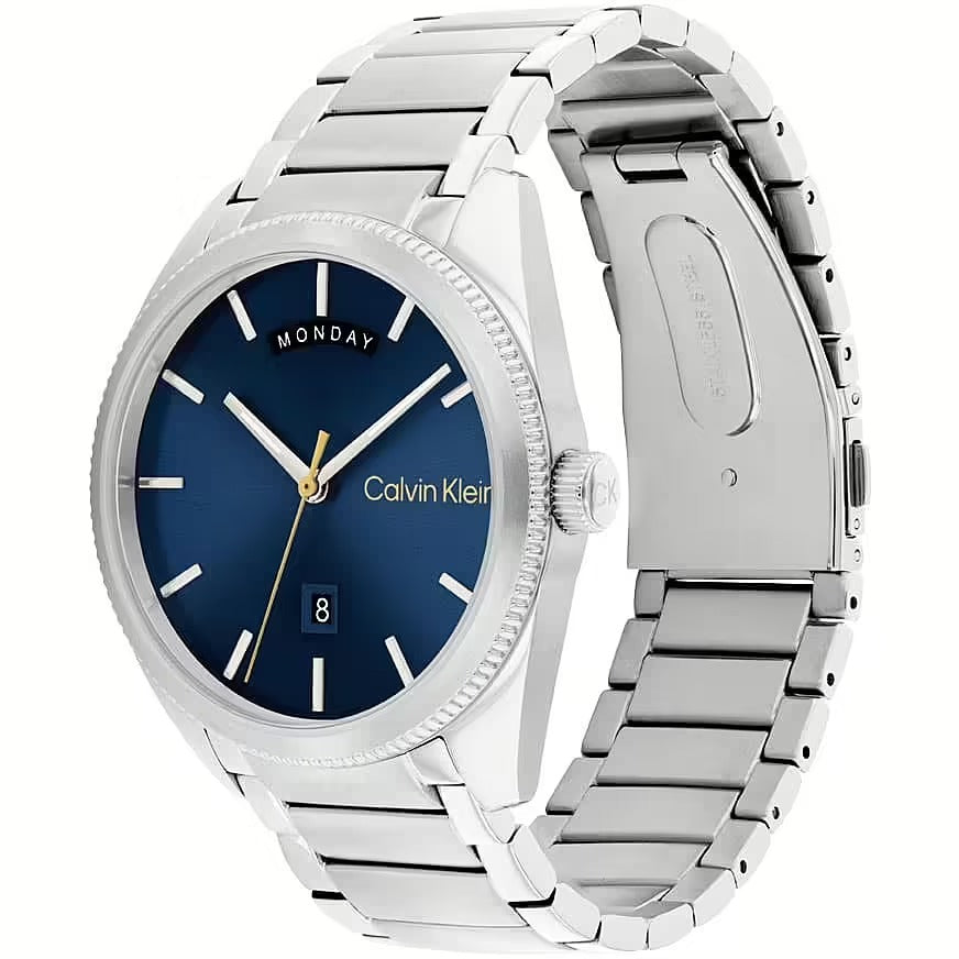 Calvin Klein Progress Herrenuhr nur mit Zeitanzeige, 42 mm – 25200446