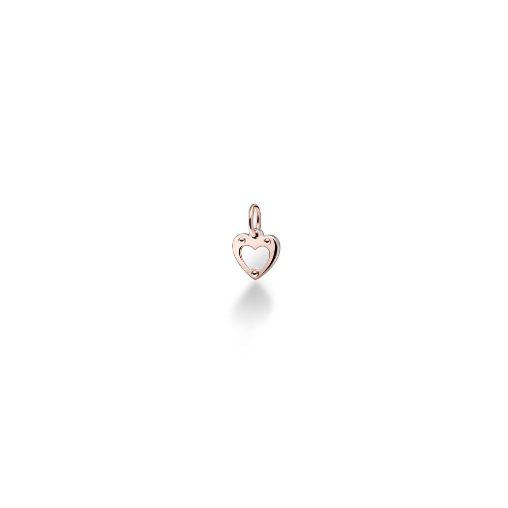 Le Bebè Charm in Roségold und Silber Lock Your Love Heart – LBB163