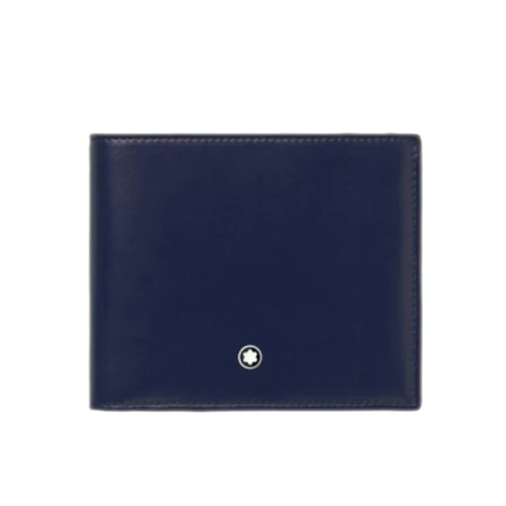 Montblanc 4 pocket wallet blue - 131934