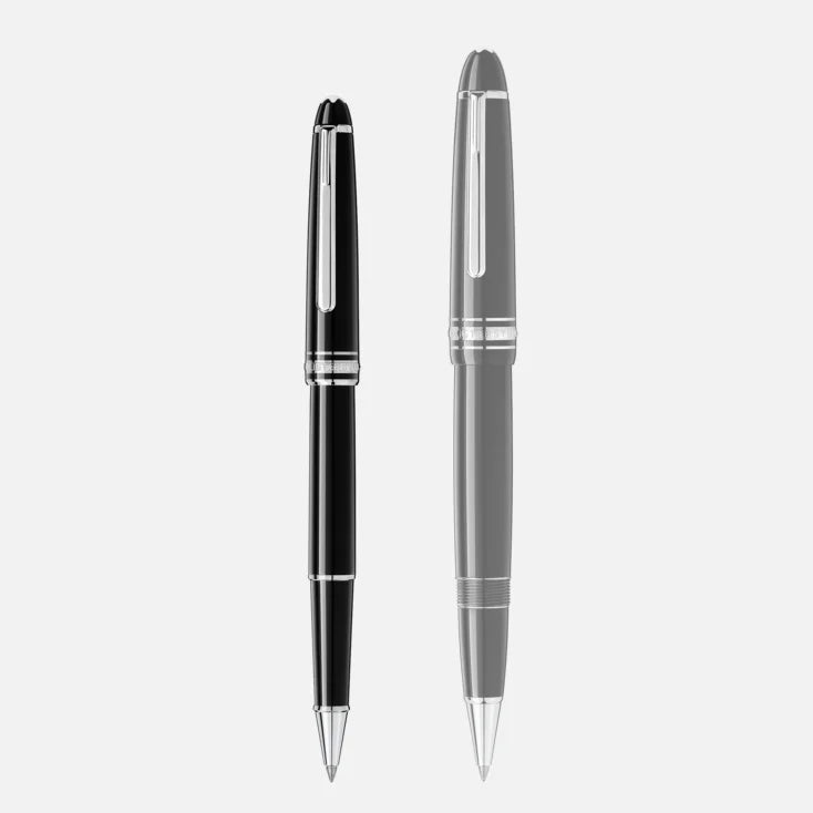 MONTBLANC Penna Roller Meisterstück Placcata in Platino Classique - 132445