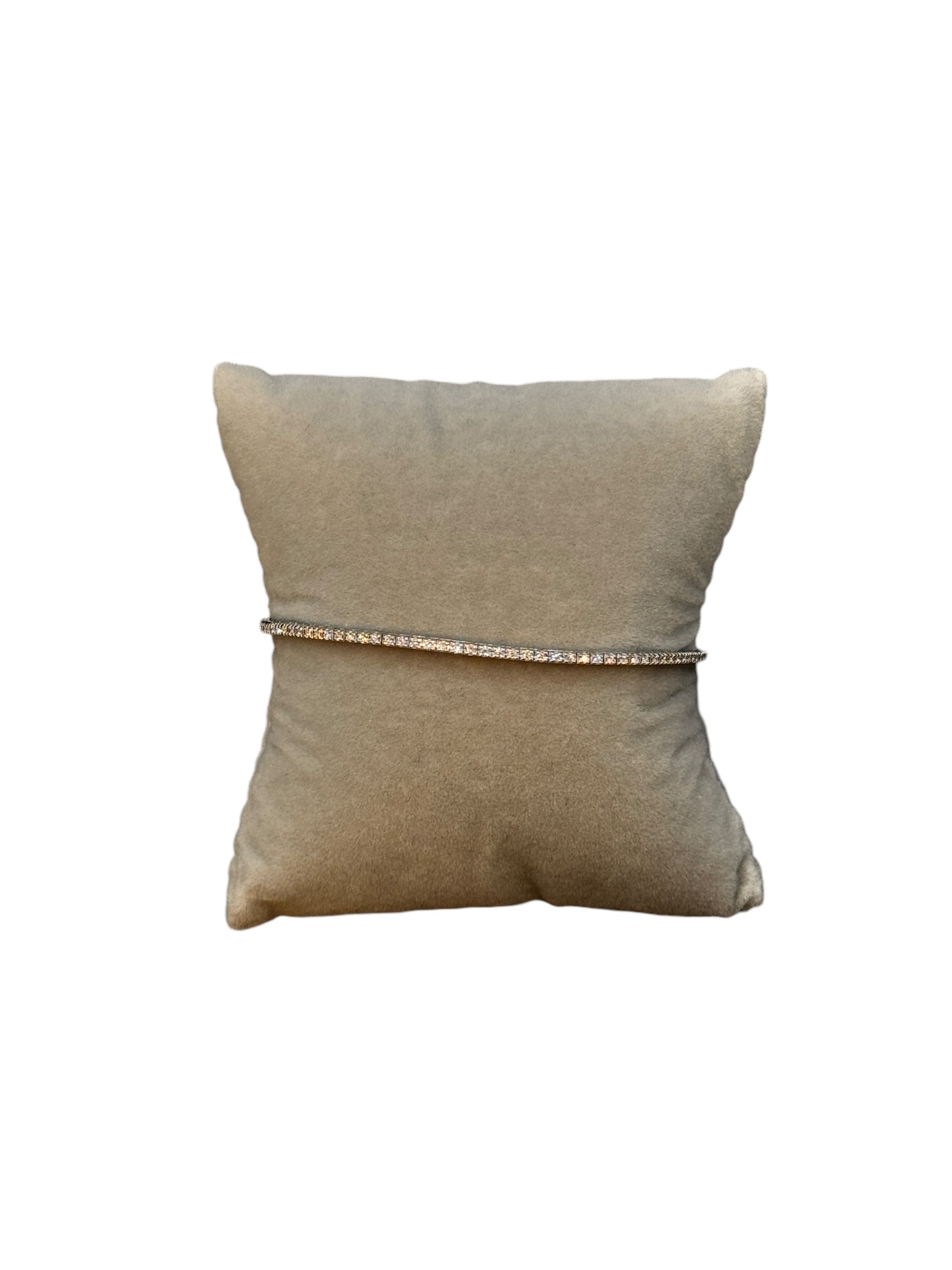 Tennisarmband aus Weißgold und Diamanten, 0,47 ct – BR37544B