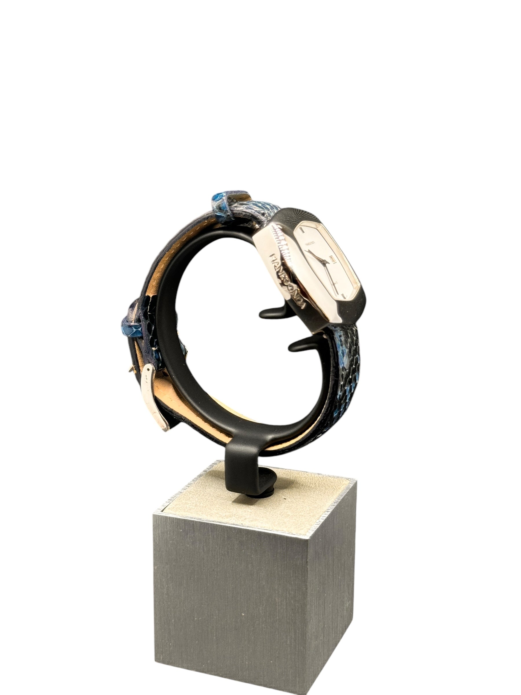 Pianegonda Unisex-Automatikuhr, 40 mm, Vintage-Kollektion – W002-1-Blau