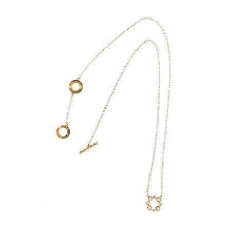 Girocollo Chantecler collezione Capri 1947, in oro giallo 18kt, corallo bianco e diamanti bianchi - 31790