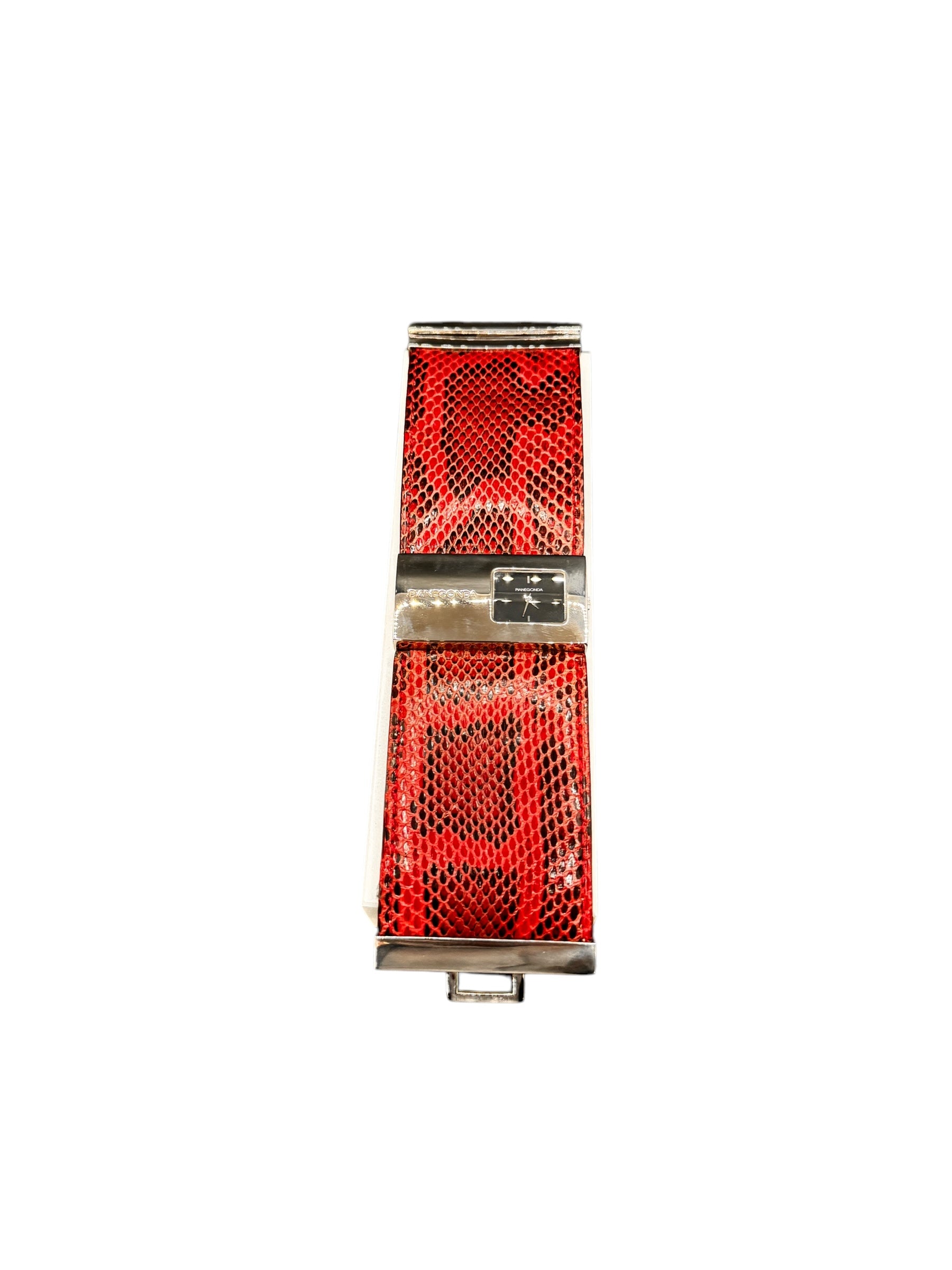 Pianegonda Damenuhr, Quarzwerk, Delano Kollektion, 50mm - W001-1-rot