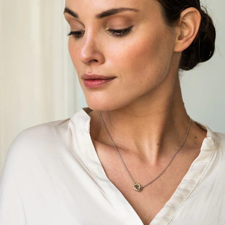 Silver necklace - 3915SY