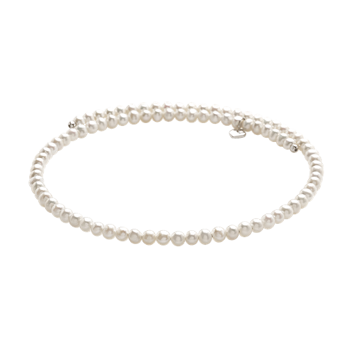 Chocker Chantecler in argento con perle freshwater Cod. 39412