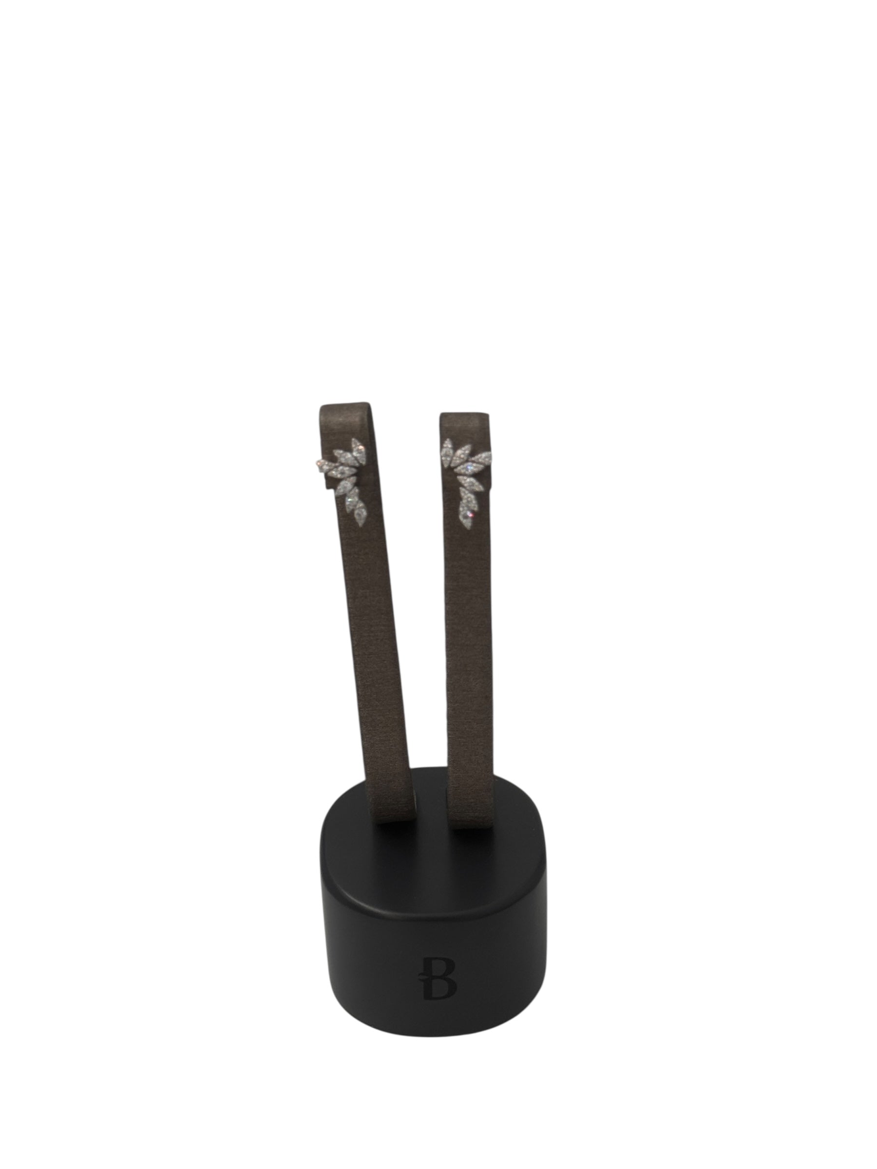 Orecchini Buonocore in oro bianco 18kt e diamanti, 0.49ct - 1714A01DW-2