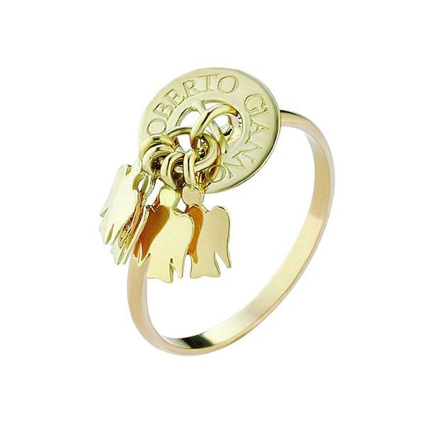 Anello oro giallo 18kt collezione Angeli - AN258