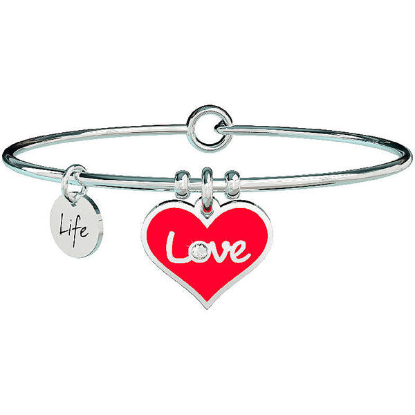 Damenarmband aus der Love Kollektion - Rotes Herz | Love - 731608