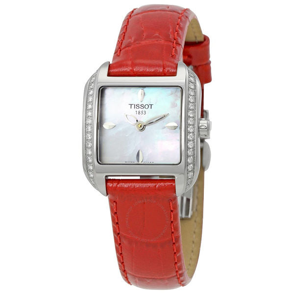 TISSOT LADY T-WAVE DIAMONDS T02136571 - 40 DIAMANTEN - 23mm - T02136571