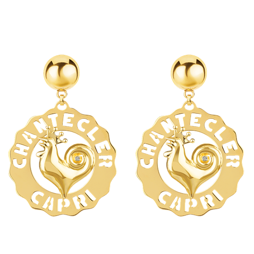 Chantecler Logo-Ohrringe aus 18 Karat Gold
Cod. 42454