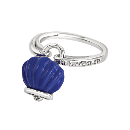 Anello Chantecler Et Voilà Campanella Capriness piccola in Argento, colore lapislazzuli - 44030