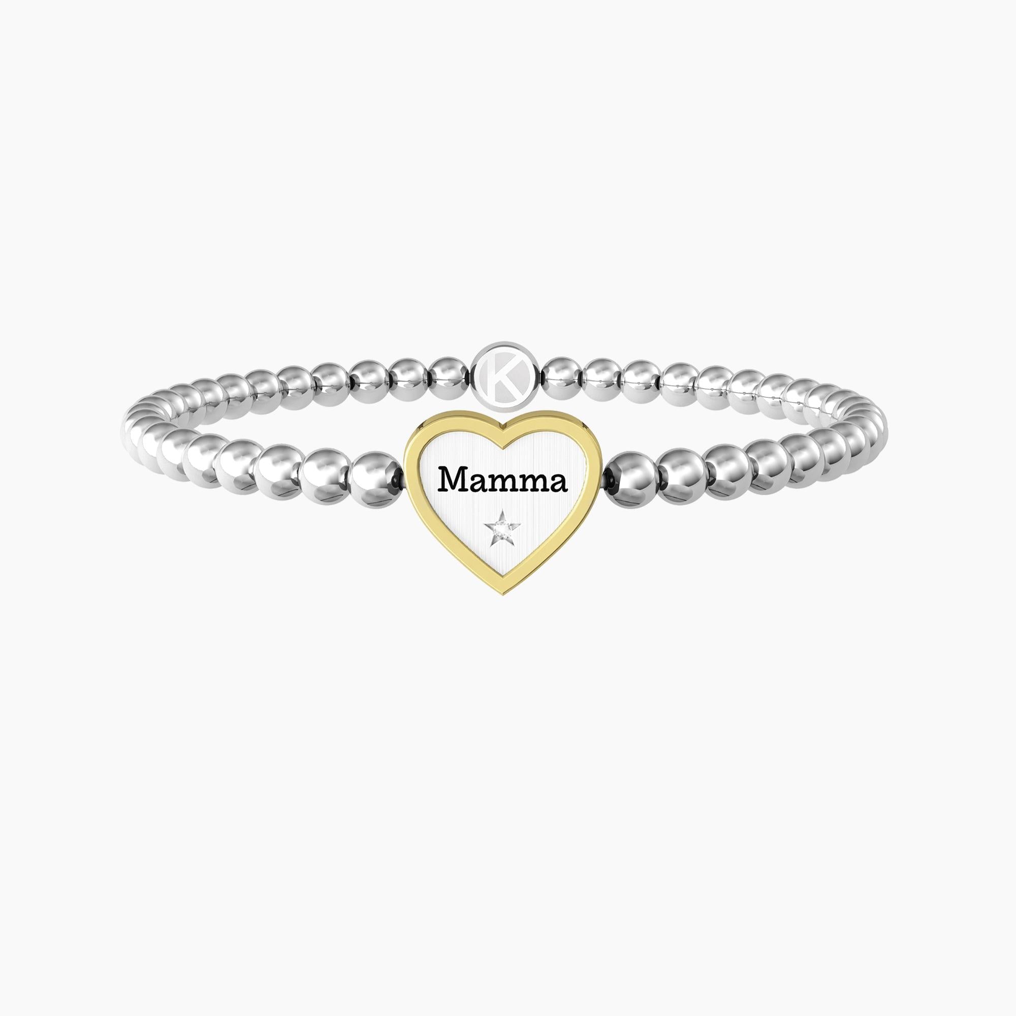Elastisches Mama-Armband mit Herzanhänger
HERZ | MUTTER - 732211