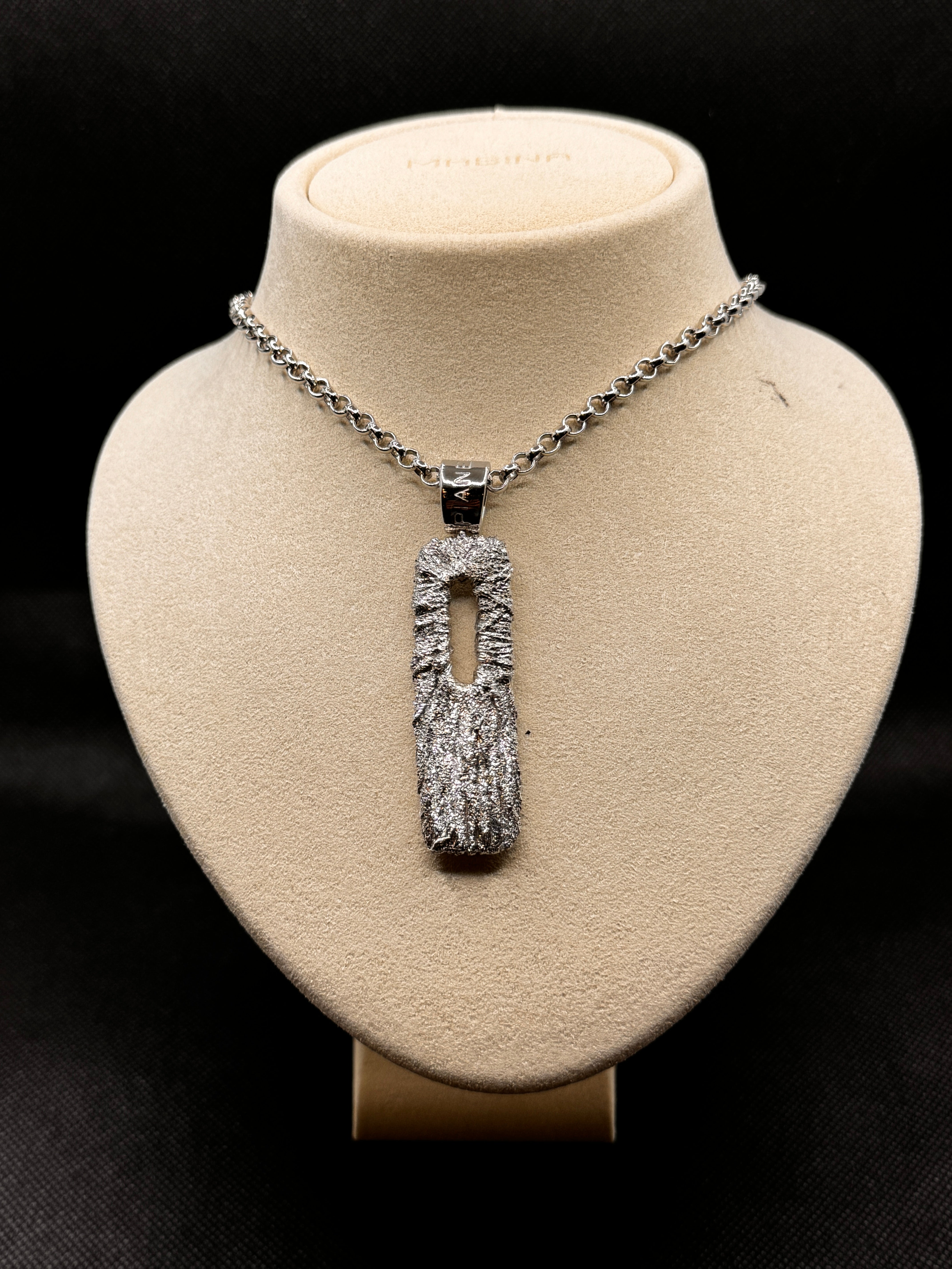 Pianegonda VERITAS Silberkette mit Zirkonia-besetztem Anhänger - CA010487