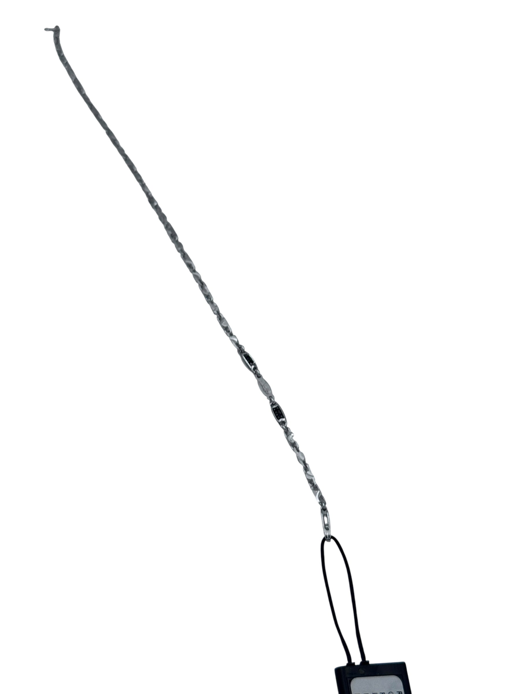 Bracciale Zancan in Argento con spinelli neri – ESB165