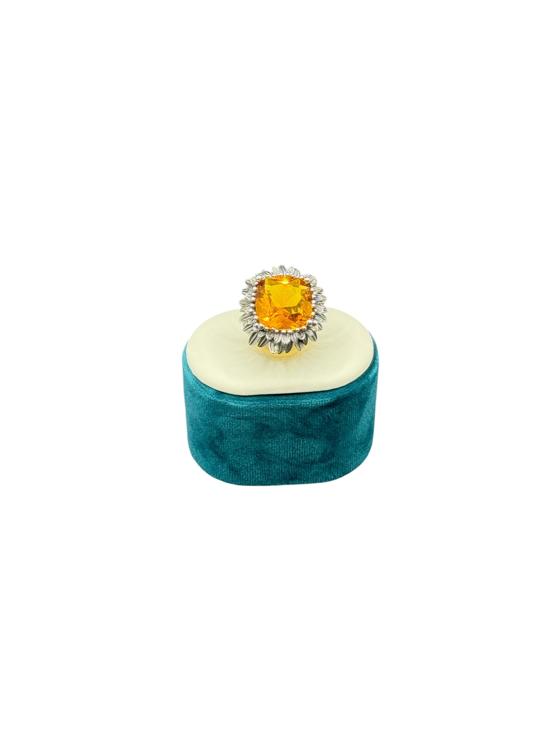 Labriola Silberring mit gelbem Citrinquarz – 2221