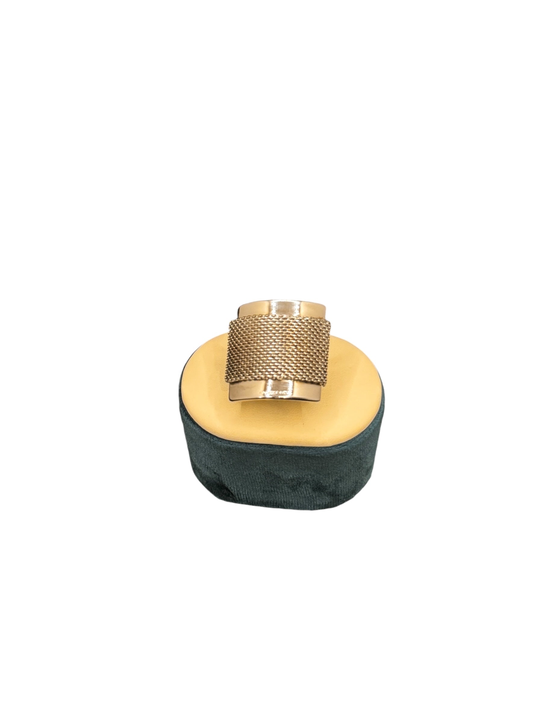 Pianegonda women's silver ring with hammered effect on the head - AA010089