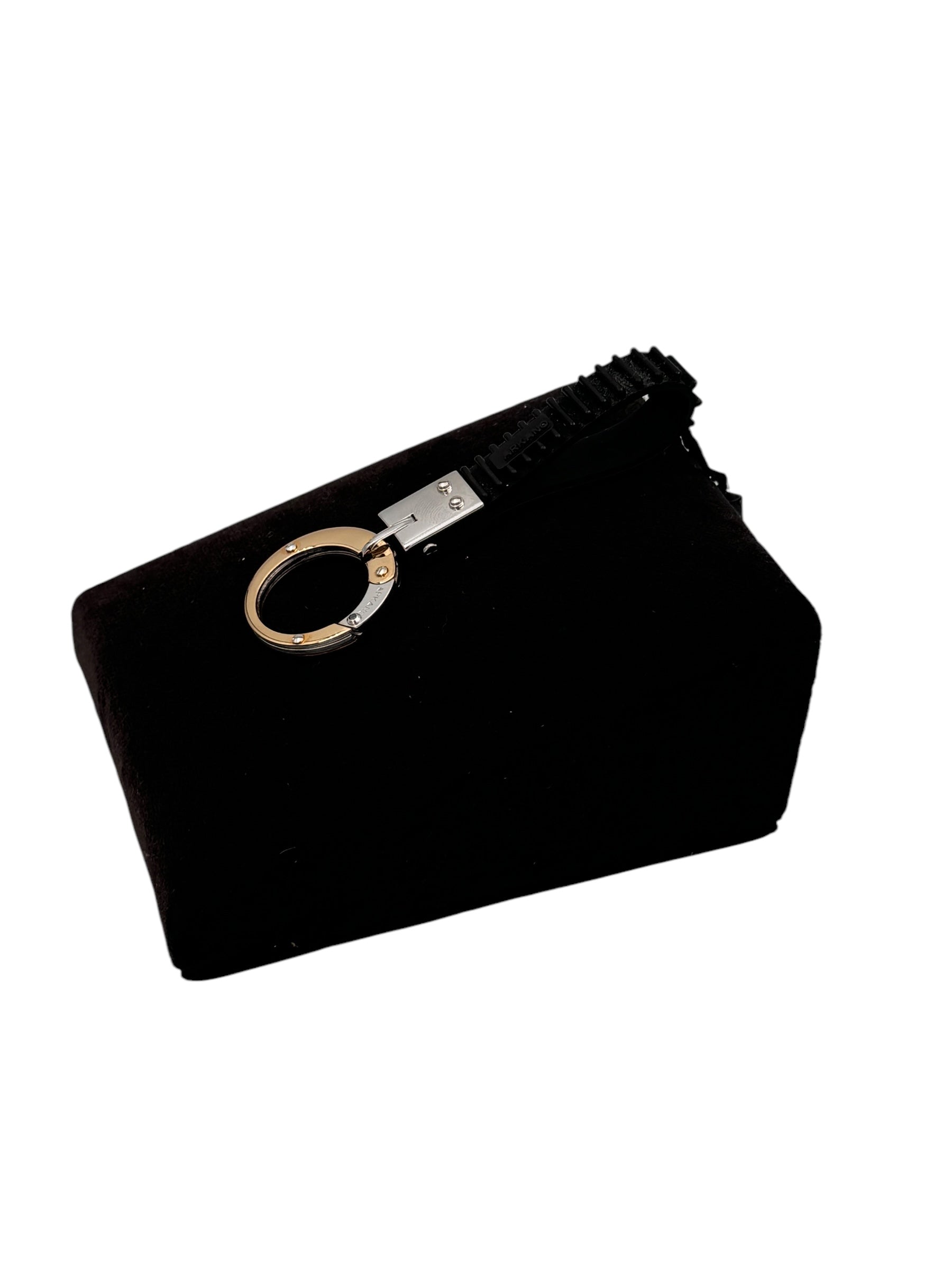 Portachiavi Arkano in oro 18kt e caucciù - PC4025N