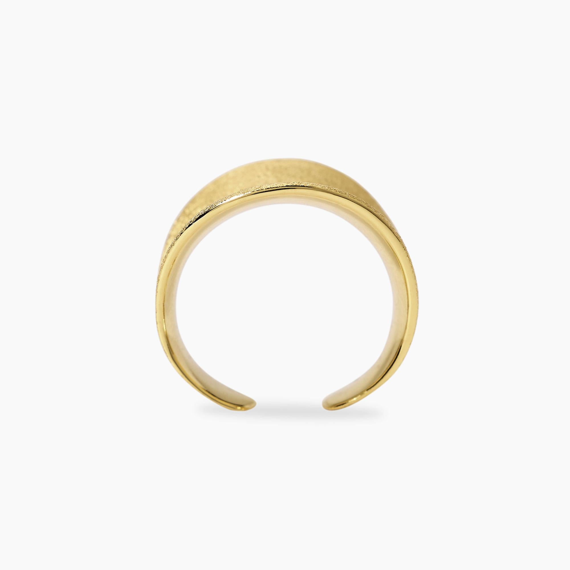 Mabina Donna Anello in argento dorato bulinato, AMAZING - 523495