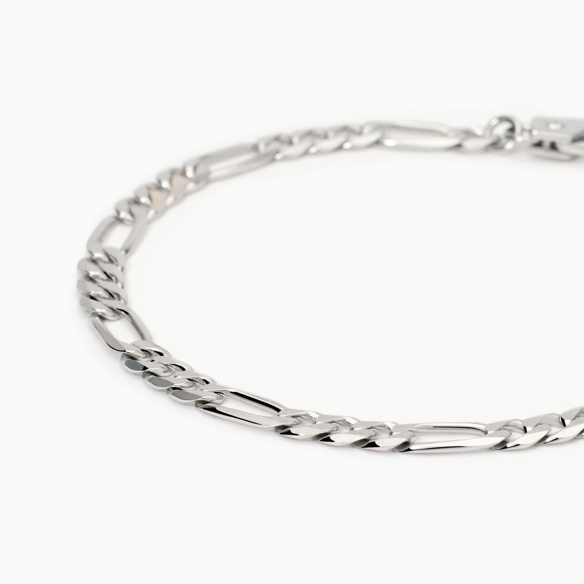 Mabina Uomo – Silberarmband für Herren mit Millennium-Kette – 533831