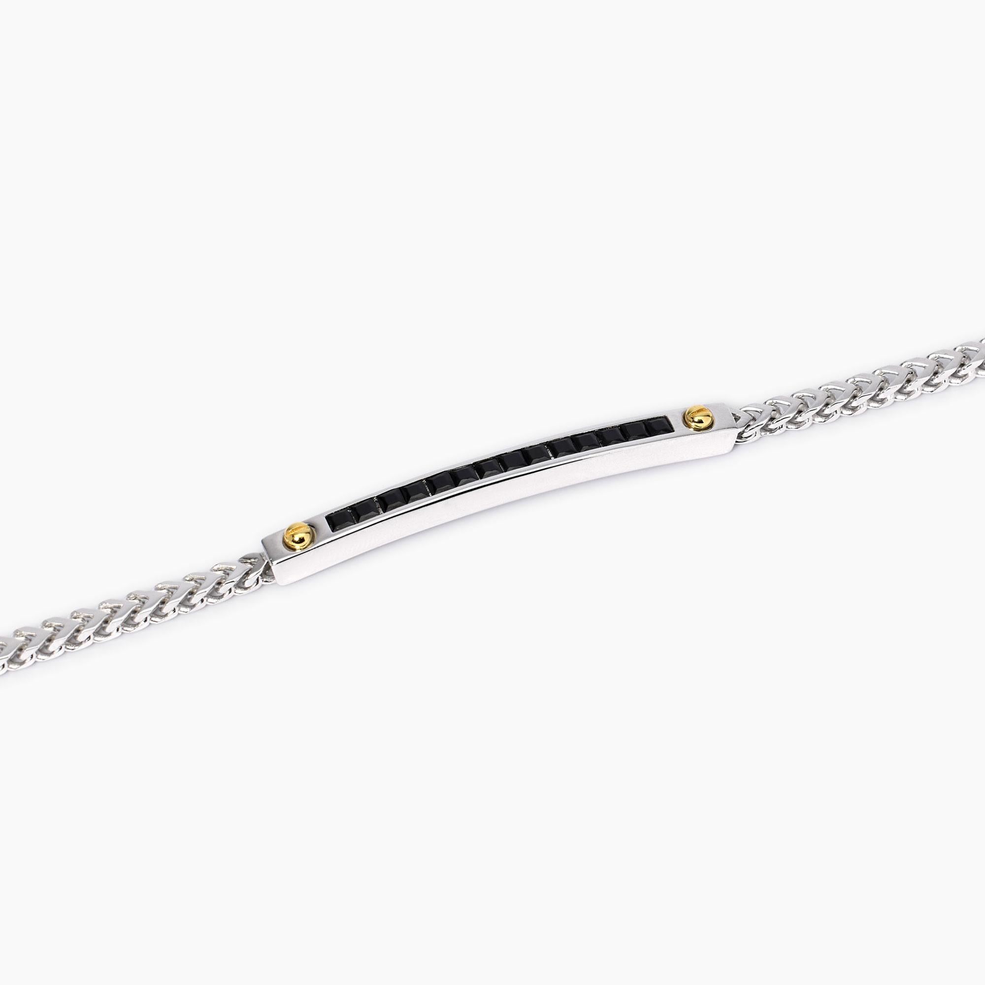 Mabina Uomo - Tools Zirkonia-Plattenarmband - 533992