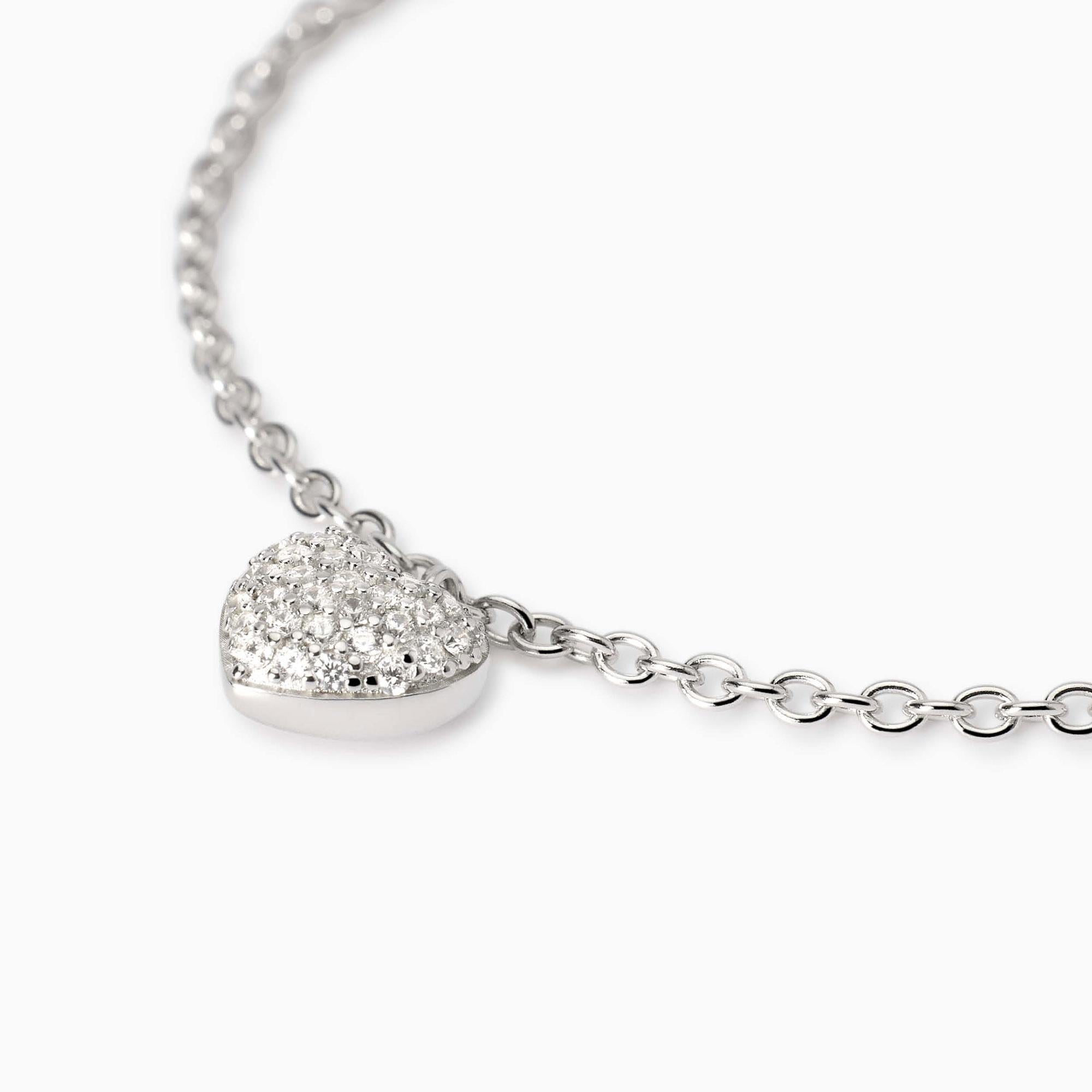 Mabina Donna - Bracciale regolabile con ciondolo cuore Feeling - 534052