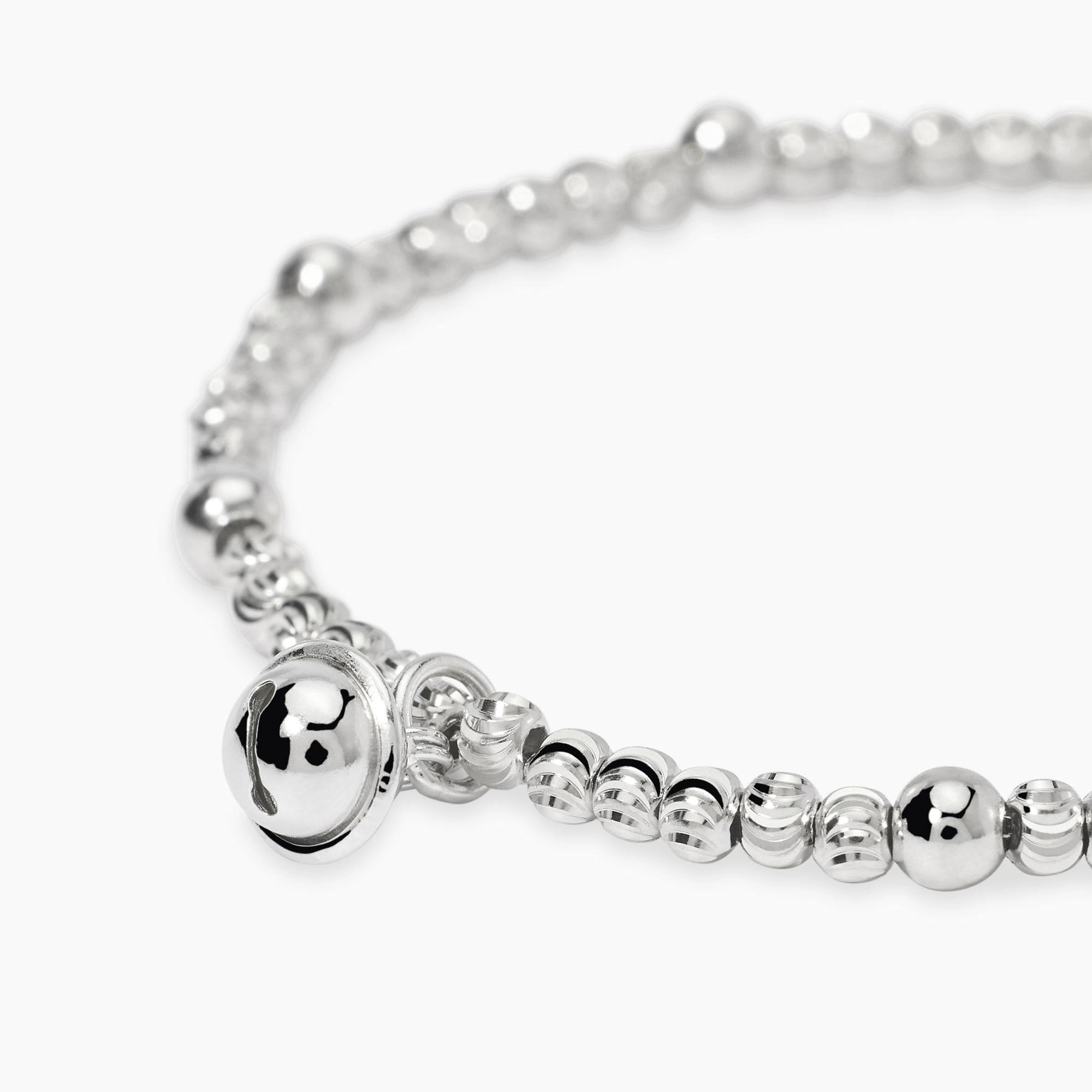 Mabina Donna Bracciale con sfere e campanella, LITTLE MIX- 534096