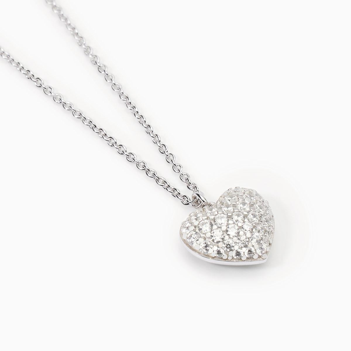 Mabina Donna – Love Gesture Zirkonia Herz-Halsband – 553709