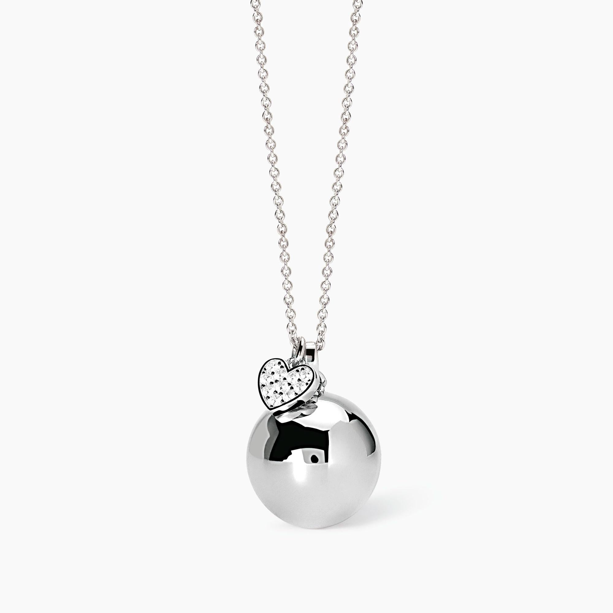 Mabina Donna - Collana con ciondolo Chiama Angeli Made with Love - 553744