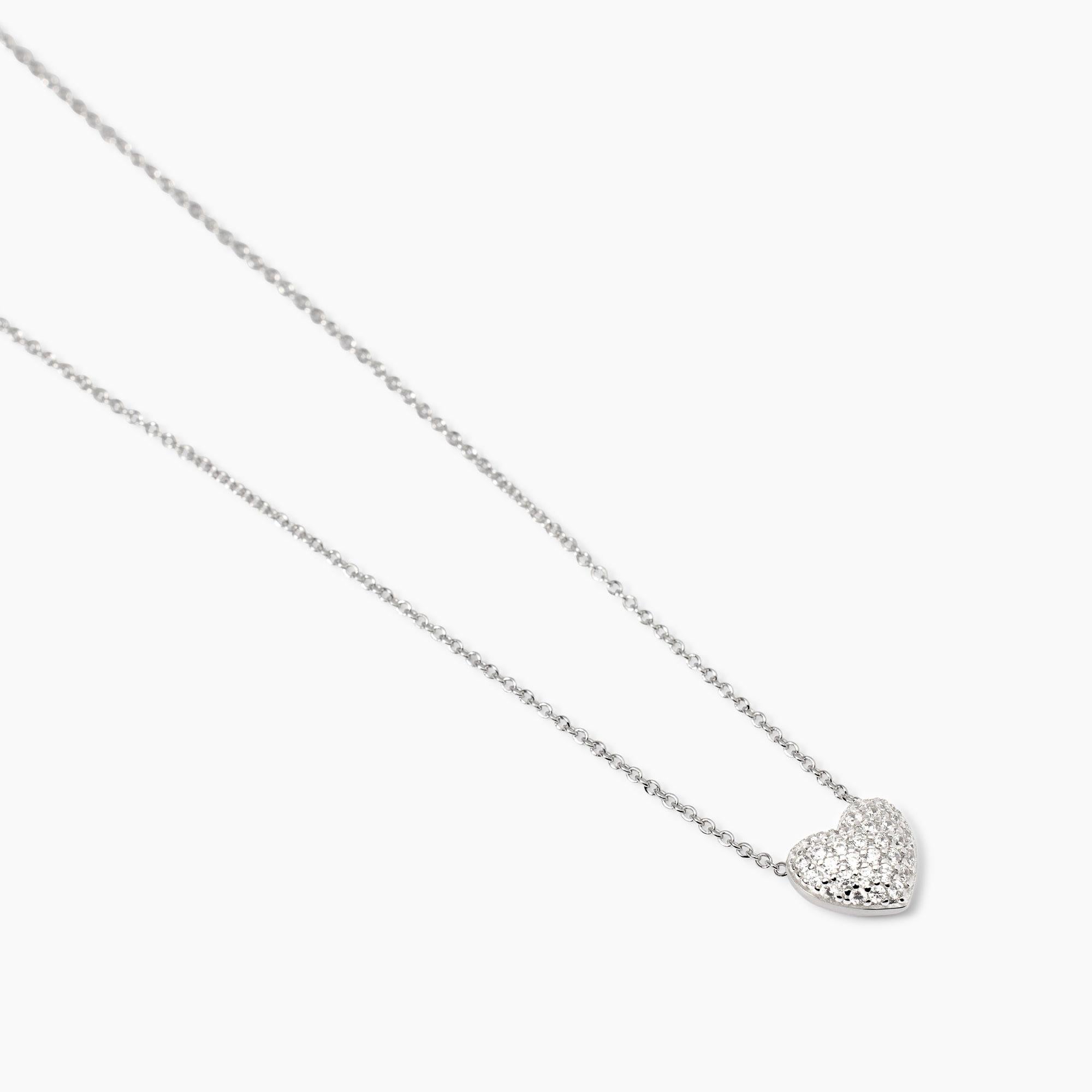 Mabina Donna - Girocollo in argento con fiore in zirconi Feeling - 553799