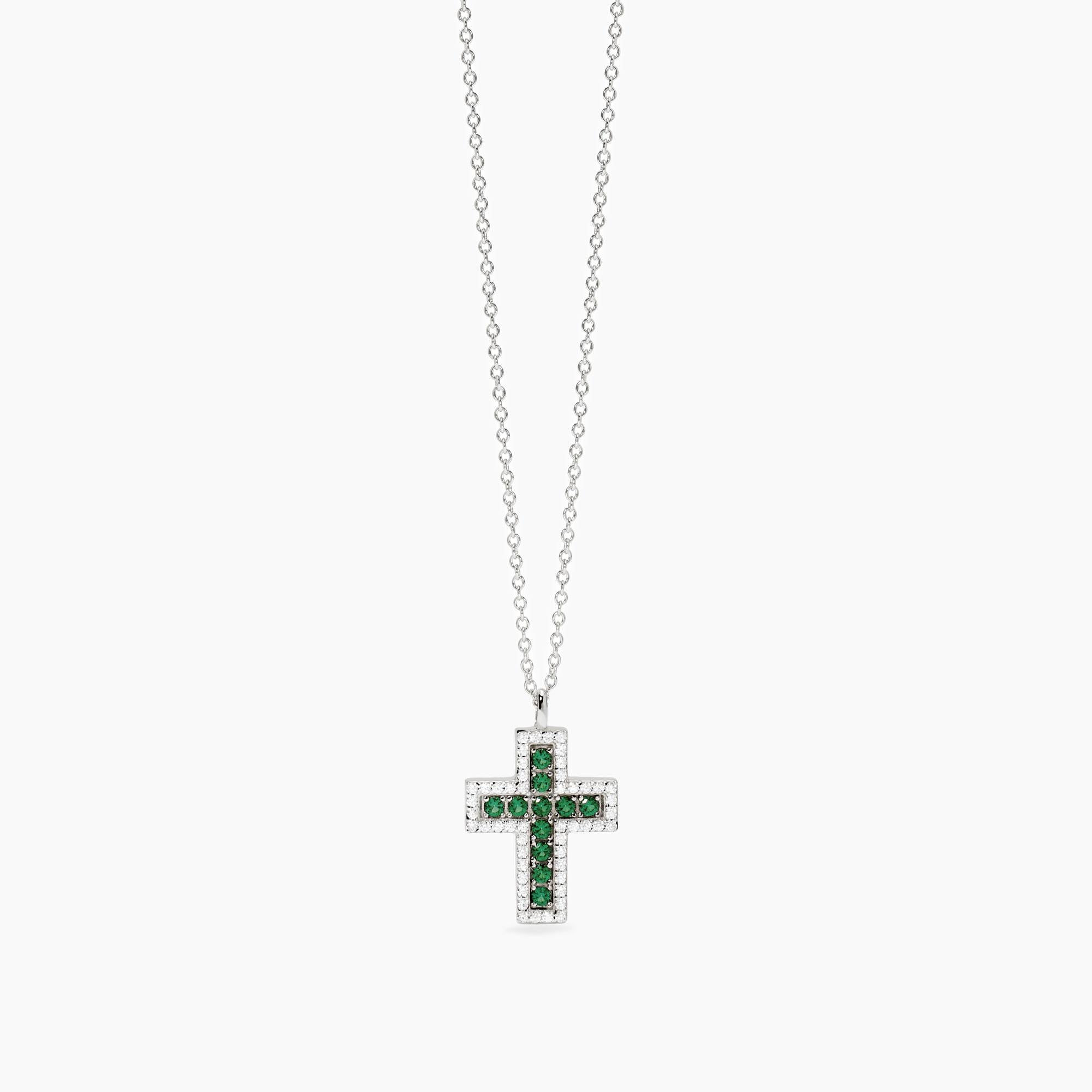 Mabina Donna Girocollo con croce, SAVE THE QUEEN - 553846