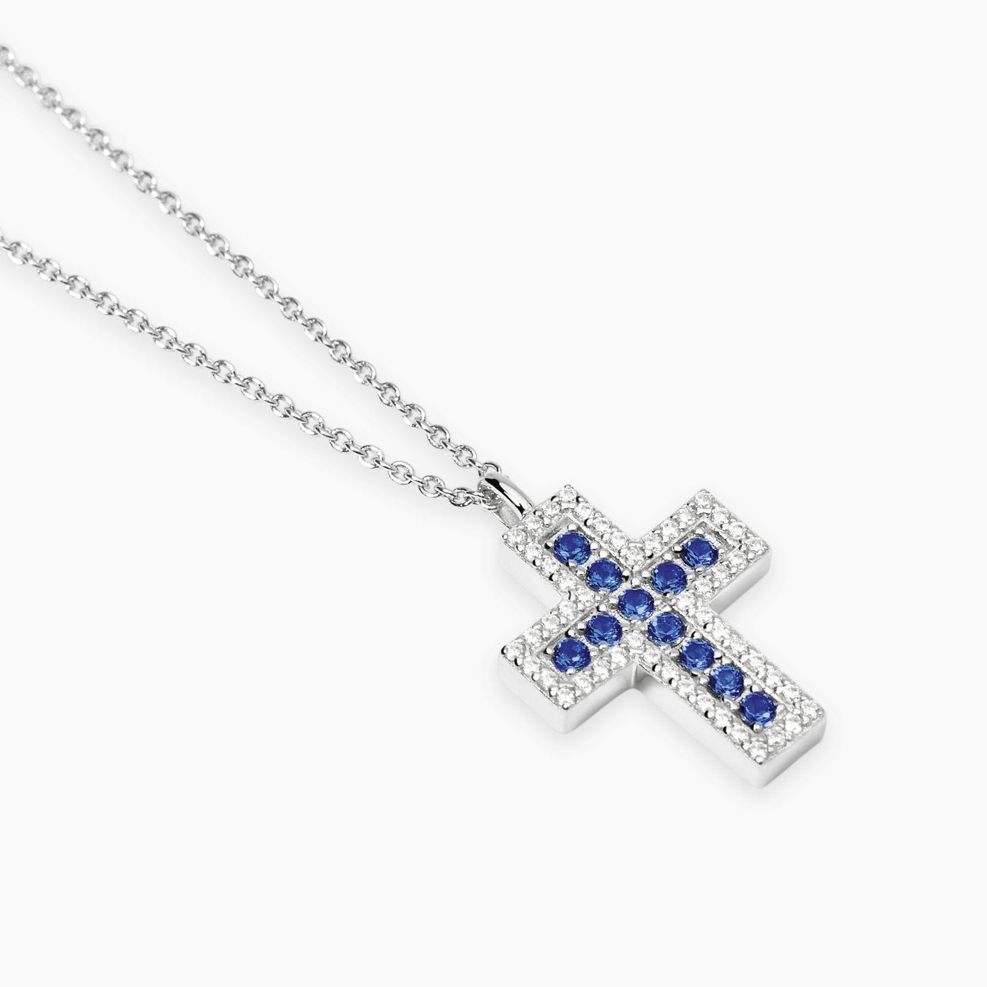 Mabina Donna Girocollo con croce, SAVE THE QUEEN - 553848