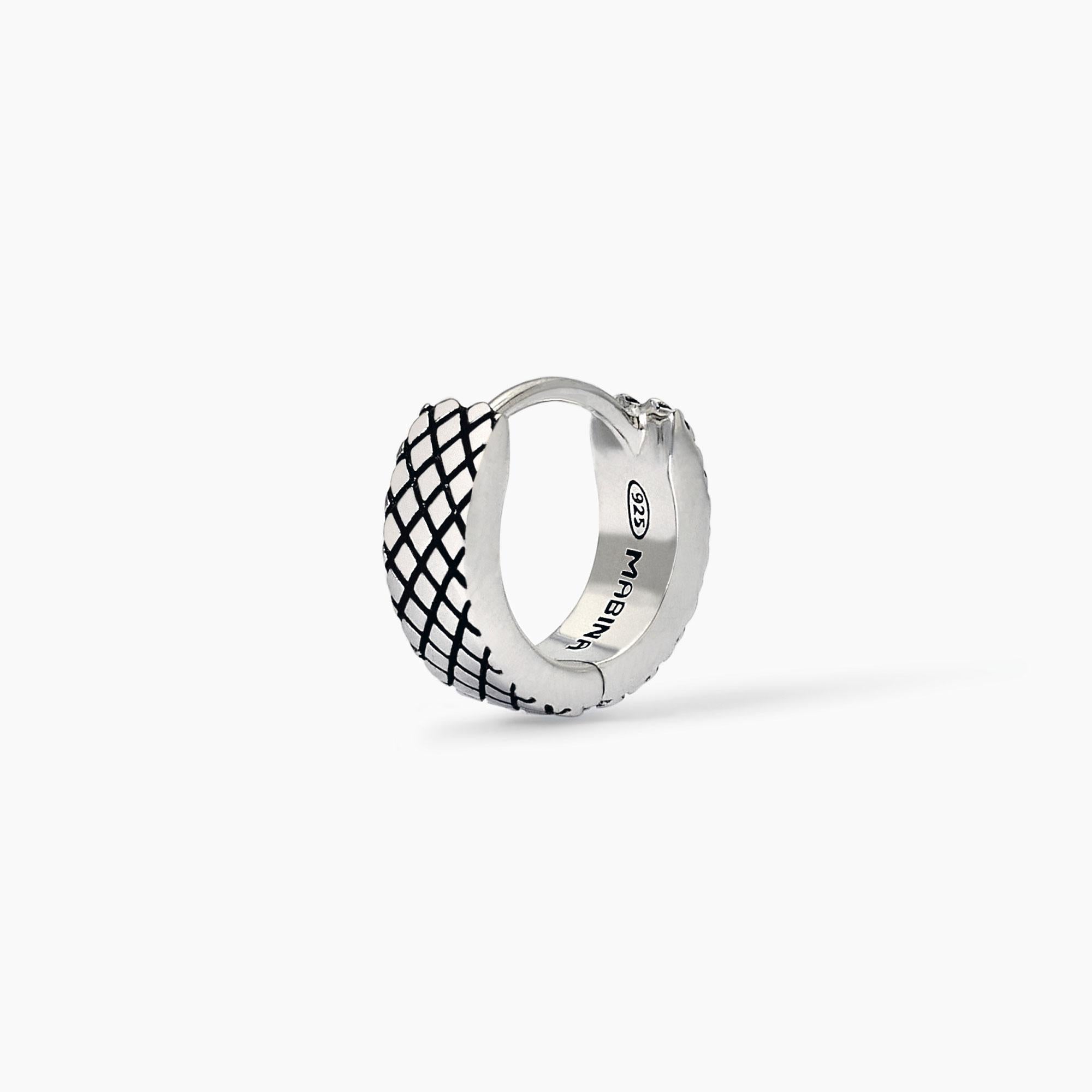 Mabina Uomo – MONOMANIA Silber-Creolen – 563699