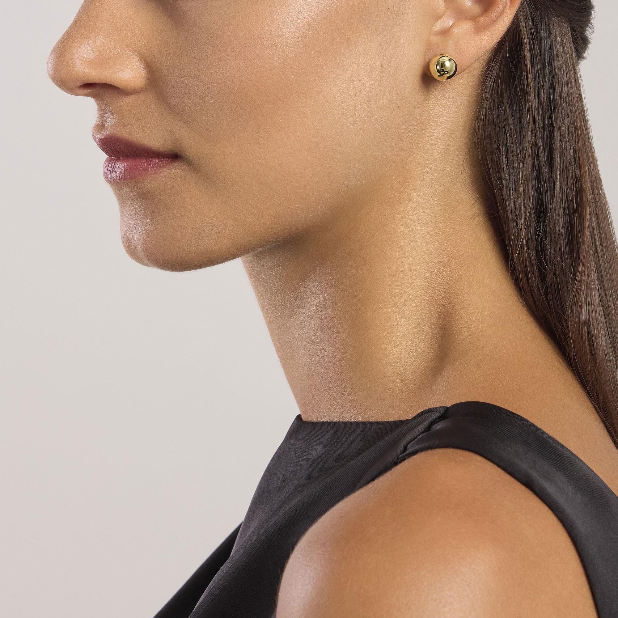 Mabina Donna – Ohrstecker „Your Moment“ aus vergoldetem Silber – 563838